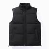 Manteau Décontracté Sport Hiver Gilet Coton Duvet Tendance Couple Épaississant Chaud Sous-vêtement Coupe-vent Col Montant Veste Sans Manches
