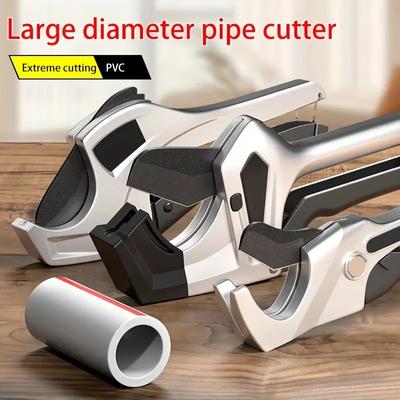 Hardware PVC Pipe Cutter Water Pipe Cutting Scissors Professional Quick Cutter Plastic Pipe Cutter Multifunctional Cutting Tools