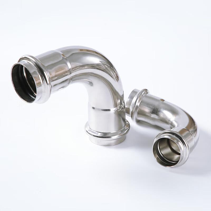 304 Stainless Steel Double Press 90-Degree Elbow