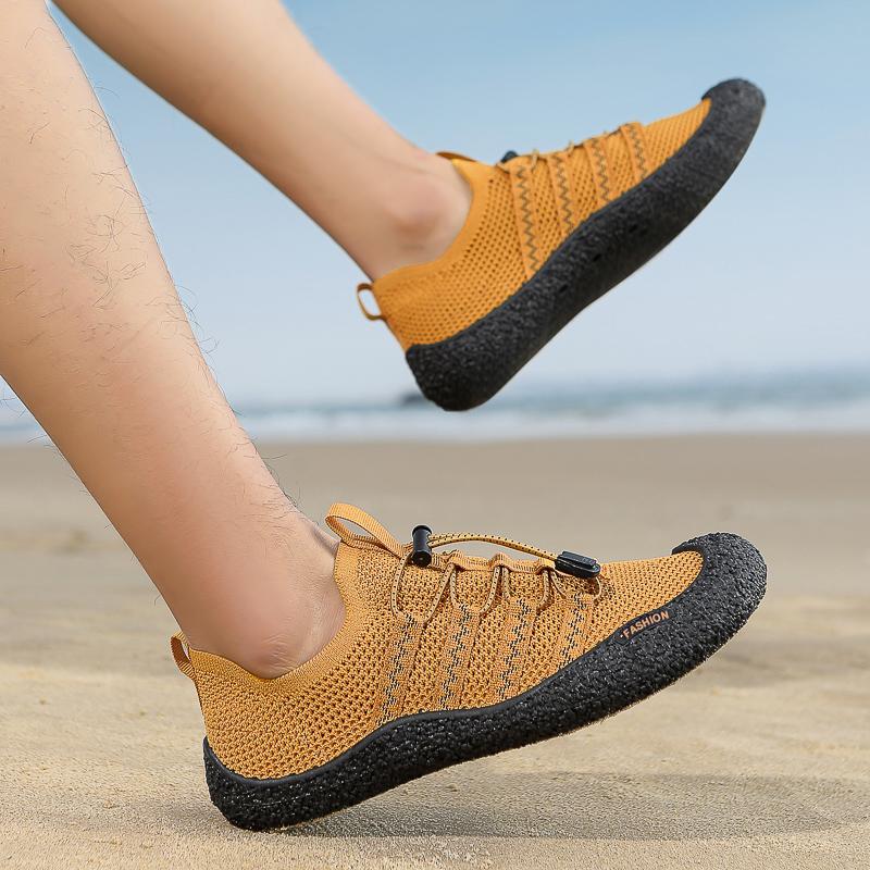 Quick Dry Beach Wading Shoes Unisex Non-slip Water Sports Shoes Lightweight Aqua Shoes for Surfing Diving Fishing