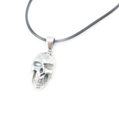 [I9292] - Designový náhrdelník 'Skull' ocel