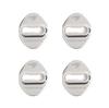 4pcs Car Door Lock Cover Protect Buckle Cover Stickers For Toyota Harrier Accessories K33