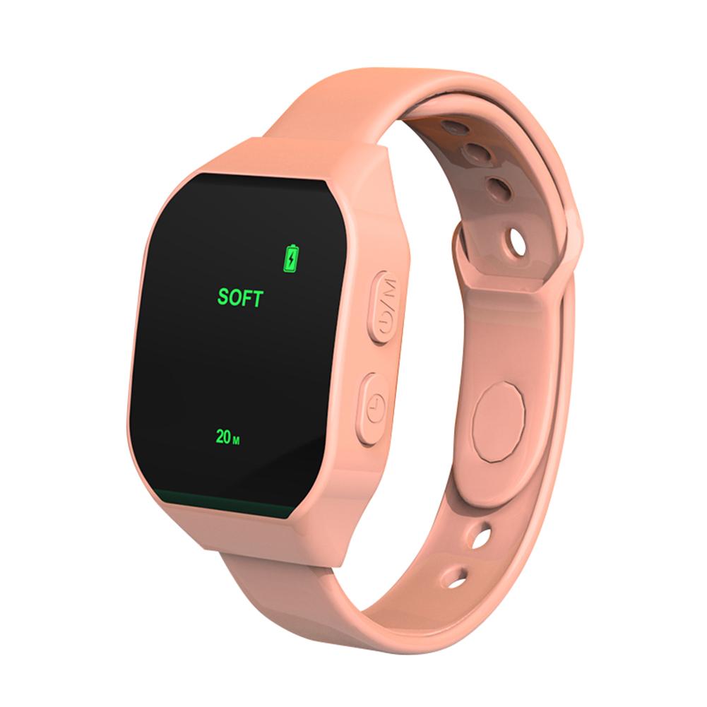 

Electric EMS Sleep Aid Watch Type-C Charging Portable Fast Sleep Rest Wristband 3 Modes Smart Sleep Aid Machine Therapy Supplies рожевий