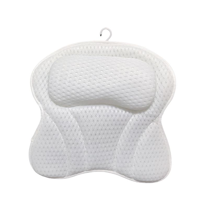 

1 шт. подушка для ванны-бабочки с присоской, крючки, дышащая ванна для ванной, быстросохнущая белый