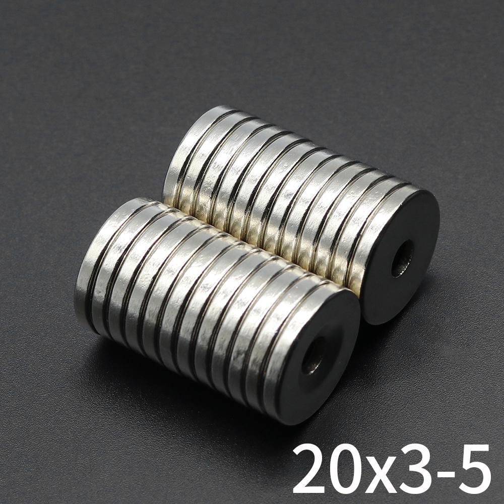 N35 Round Countersunk Hole Neodymium Magnet Strong Permanent Magnet For DIY Craft Model Hardware Fixing