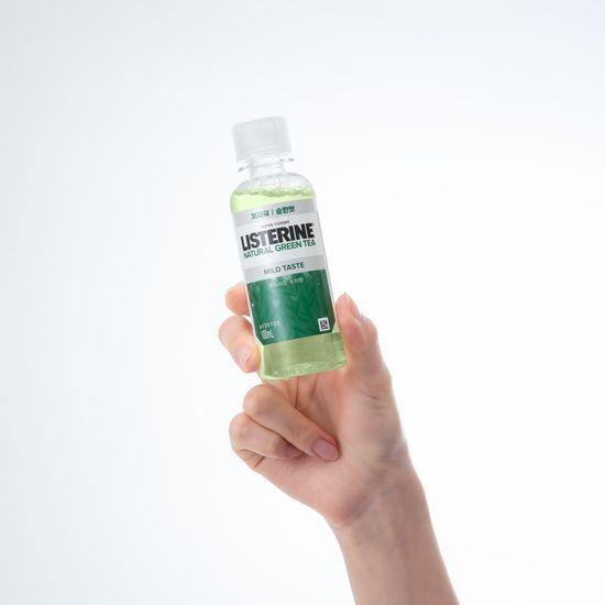 Listerine Liquid Natural Green Tea Mild 100ml