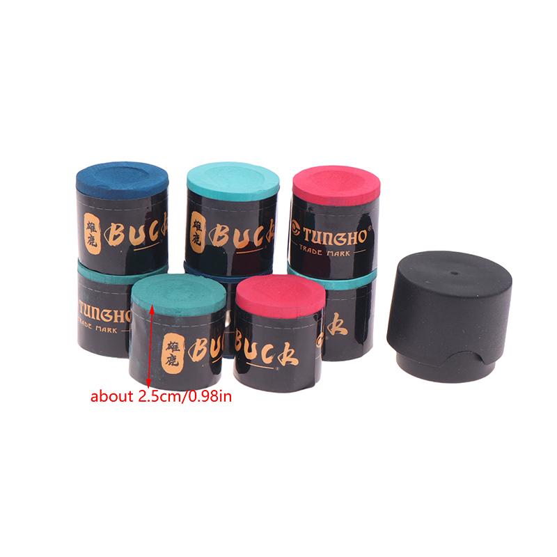 2 Stück/Set Rutschfeste Billardkreide Pool Queue Kreide Snooker Easy Powder Billardkreide Pool Zubehör