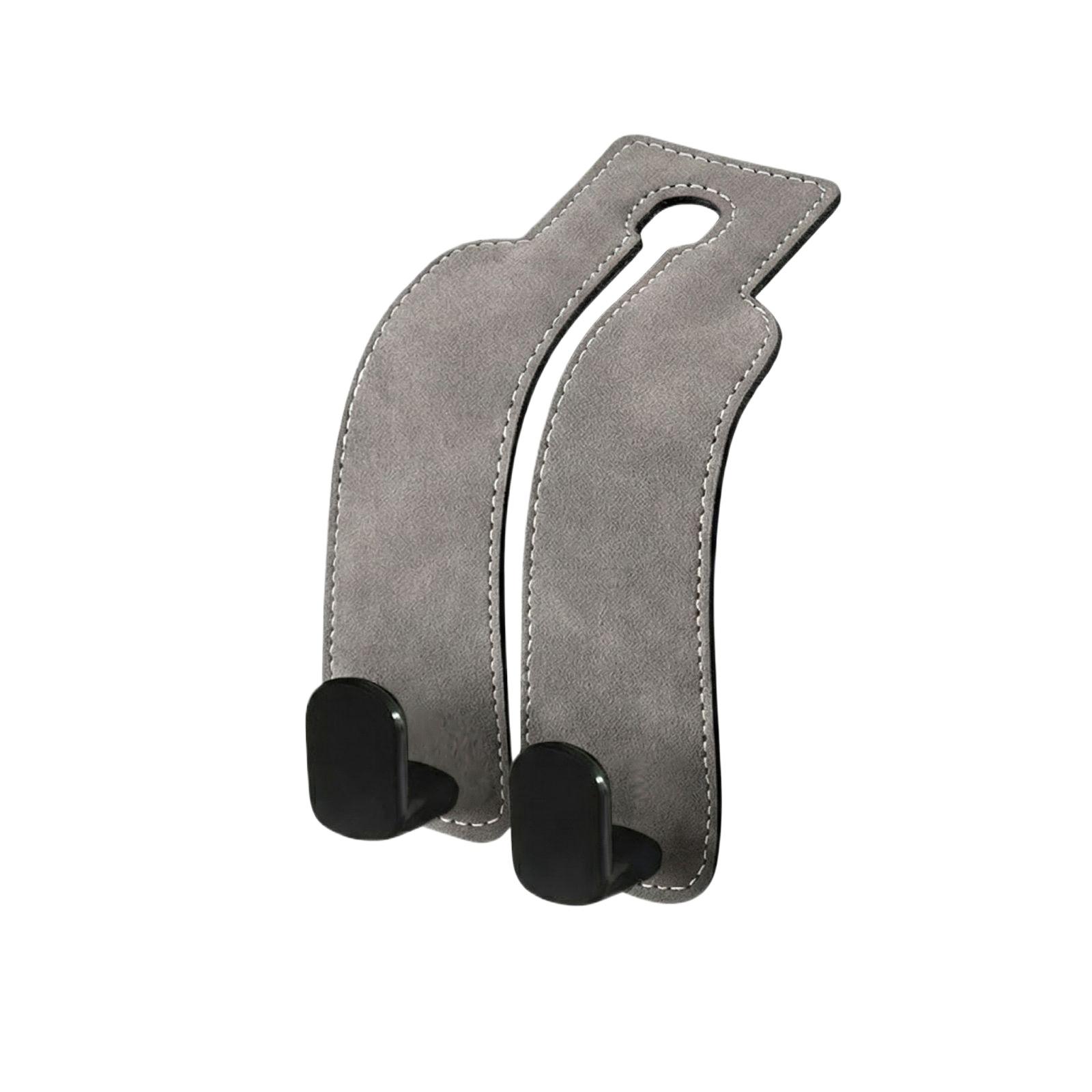 

Car Hooks, Car Seat Back Storage Hooks, Metal Suede Hooks, Rear Seat Bracket Hooks One Size