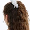 FLOWOOM Mesh Rose Dangle Scrunchie