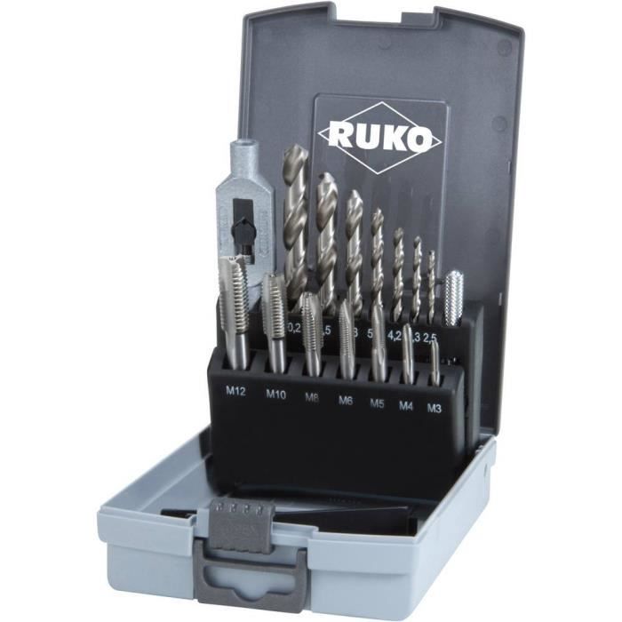 

RUKO 245004RO Set de tarauds pour machine 15 pièces 1 set