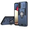 For Samsung A35 Stand Rotating Slide Camera Lens Military Grade Armor Case For Samsung Galaxy A35 Magnetic Shockproof Cover A35