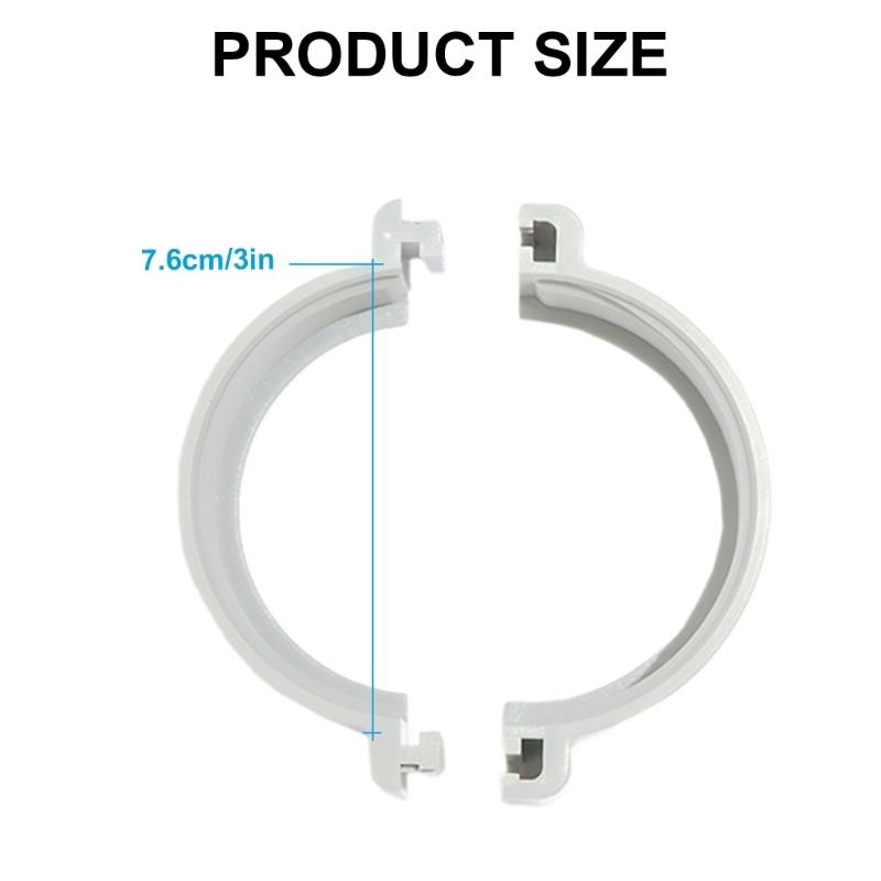 Accoppiamento Professionale per Riscaldatore Vasca Idromassaggio Spa Kit Dado Diviso in ABS per Raccordo Riscaldatore con Guarnizione Parte di Attrezzatura Industriale