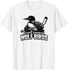 Stupid Canadian Wolf Bird - Hockey T-Shirt