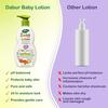 Dabur Baby-Lotion: pH 5,5 Ausgewogen für Babyhaut | Keine schädlichen Chemikalien | Enthält Aloe Vera, Süßholz und Mandeln | Dermatologisch getestet – 200 ml