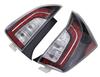 30 Series Prius Tail Turn and Backup Lights Left and Right Late US Fits and Late North American Aftermarket Parts Lights, Signals, (Inner Black, Set)