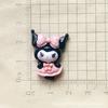 10 Pcs New Kawaii Cartoon Girl Hamburg Telephone Resin Flat Back Scrapbook Figurine Diy Bow Decor Accessories Crafts A2