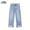 Taiping Bird A1HAE2469 Gerade geschnittene Jeans