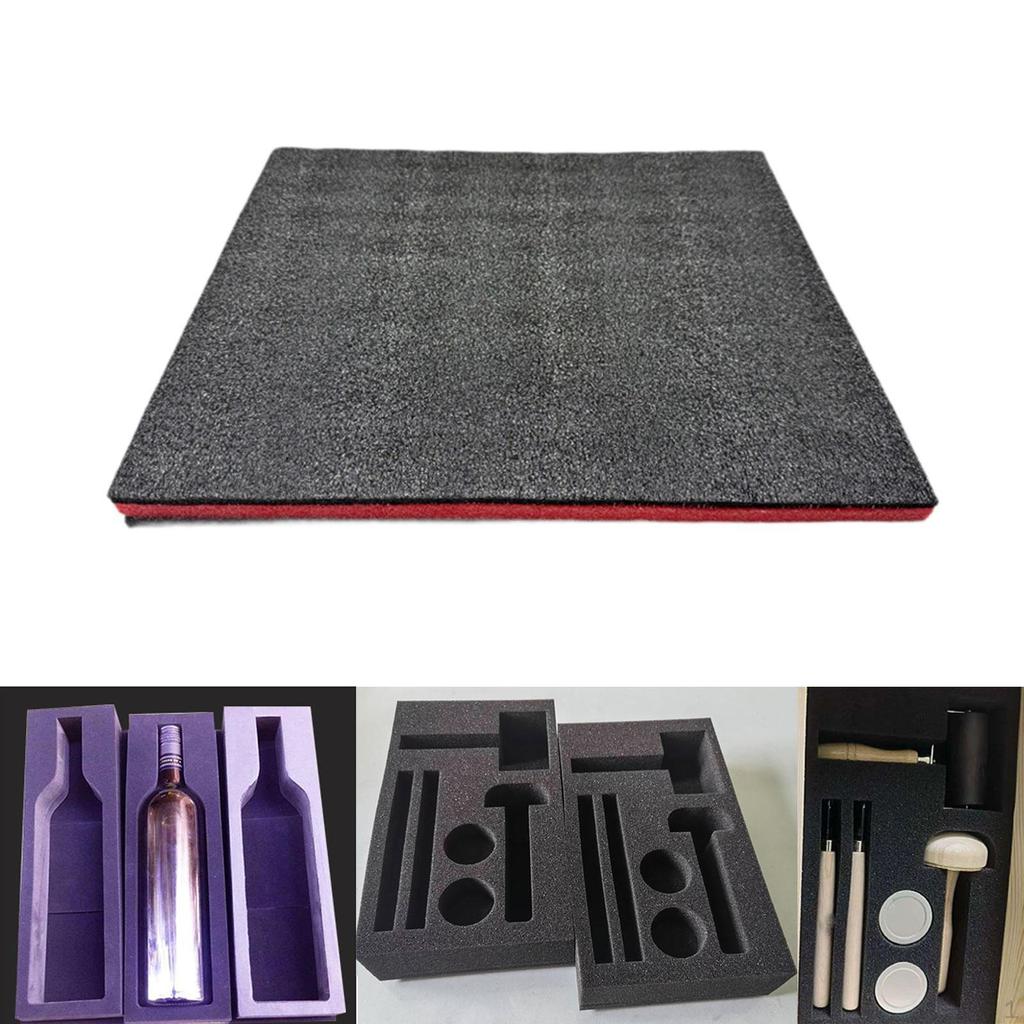 Foam Inserts for Cases Polyurethane Sheet Cuttable Tool Shadow Insert Padding Camera