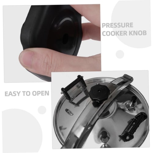 TOYMYTOY 2-Piece Pressure Cooker Knob, Pressure Cooker Valve, Pressure Cooker Lid Knob, Pressure Cooker Grip, Pot Lid Cover Grip, Pot Cover Handle, Pr