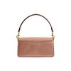 Coach Tabby 20 Embossed Letter Logo Flap Hardware Snap Multifunctional Pocket Patent Leather Bag Women Handbags Cappuccino Brass CM556-B4A80