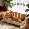 Sisal recliner scratching board vertical integrated wear-resistant non-chip grinding claw ball cat toy claw pad recliner