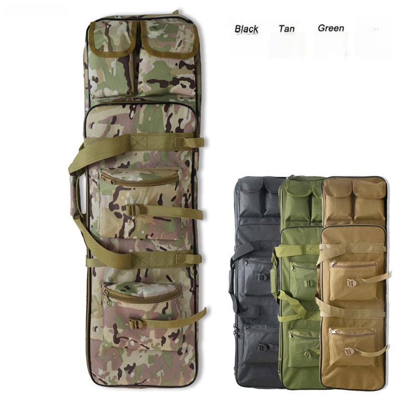 

Багатофункціональна сумка для тактичного спорядження на відкритому повітрі (1,2м, 1м, 85см) - Подвійне плече, портативний, риболовля та використання в полі 1.2 meters чорний