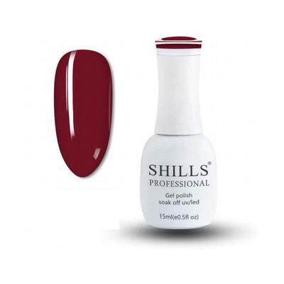 SHILLS PROFESSIONAL Soak Off Uv Led Gel Polonês Marrom 15 Ml