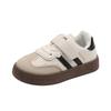 Children's Moral Training Shoes 2025 Spring and Autumn Boys' Sports Shoes Solid-soled Velcro Board Shoes Girls' Baby Soft-soled Forrest Gump Shoes