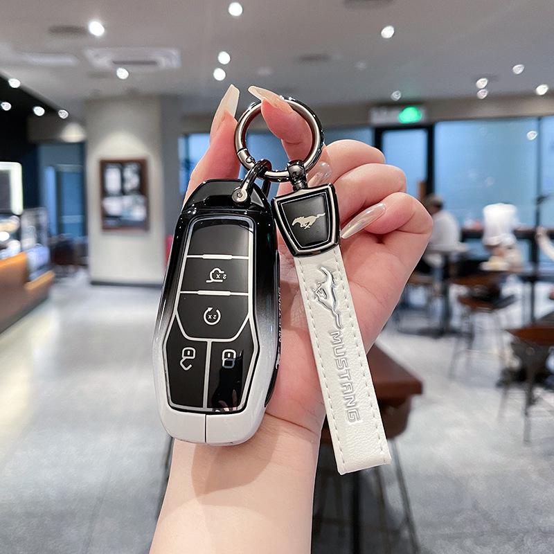 Kompatible Smart- und Fernschlüsselgehäuse für Ford Edge, Mondeo, Taurus und Lincoln Mustang.