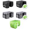 High Capacity Bike Carriers Bag Waterproofed Storage Cycling Panniers Bag for Long Distances Cycling