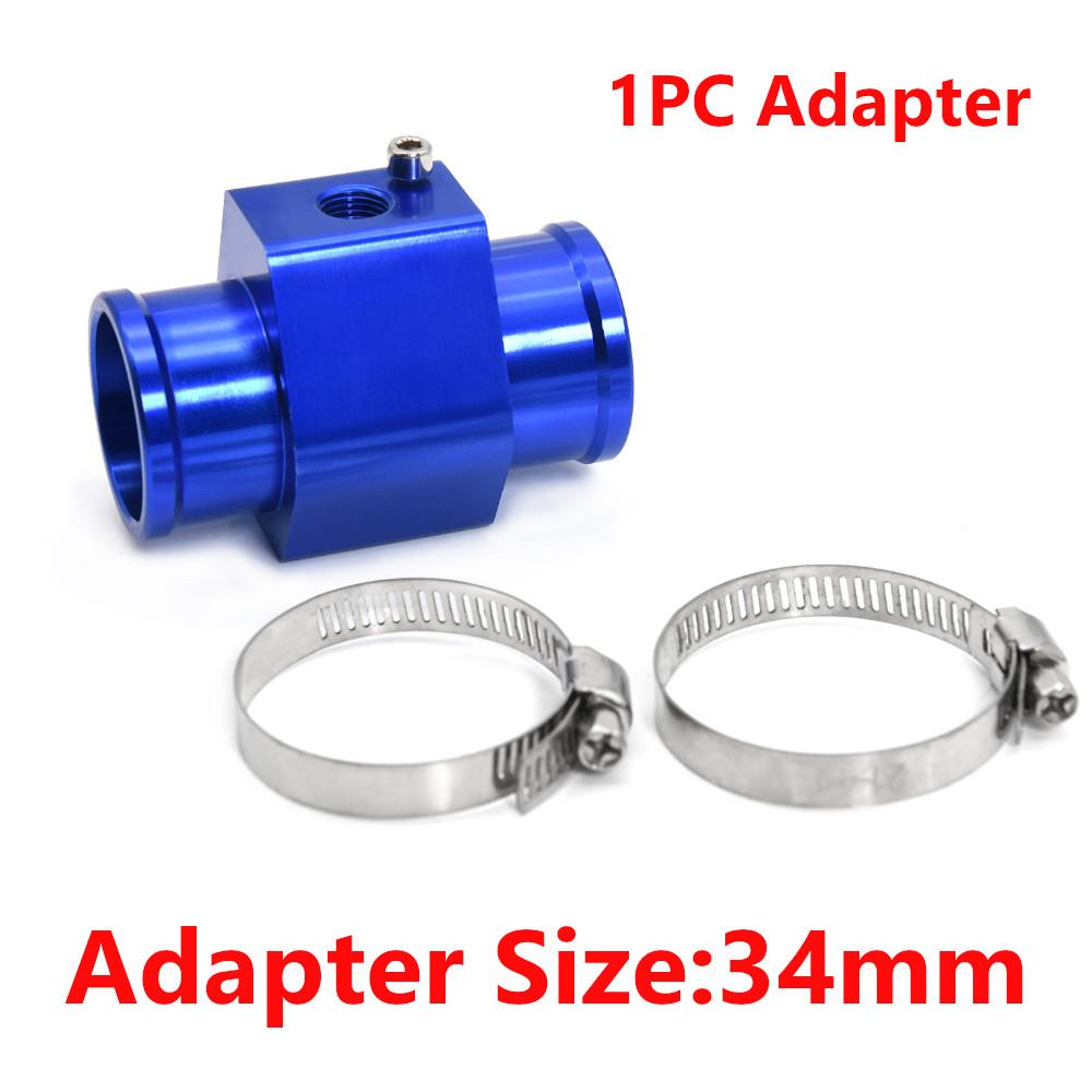HD 26~40MM Adapter Size Water Temp Gauge Radiator Temperature Water Temp Joint Pipe Sensor Hose Adapter sensor de temperatura