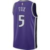 Nike De'Aaron Fox Sacramento Kings 2024/25 Hardwood Classics Men's Nike Dri FIT Nba Swingman Jersey FQ4691-506