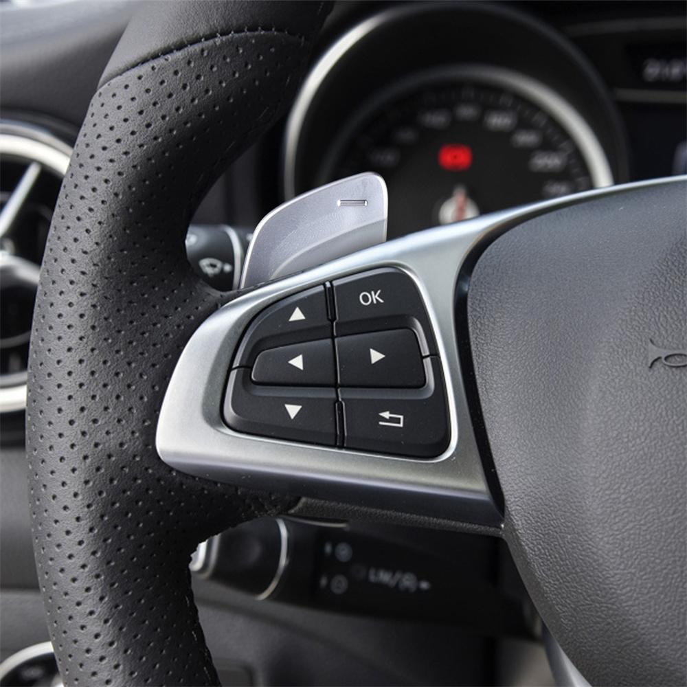 Steering Wheel Shifter Paddles For Mercedes Benz CLS C257 E W213 C238 A238 19-21