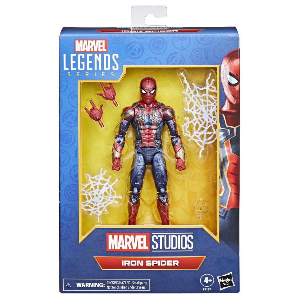 Hasbro Marvel Legends Series Iron Spider, Collectible 6-inch (15cm) Spider-Man Action Figure from Avengers: Endgame F9127, Authentic