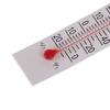 10 Pcs 5Cmx1.1Cm Miniature Paper Cardboard Thermometer Indoor -20-50 Celsius