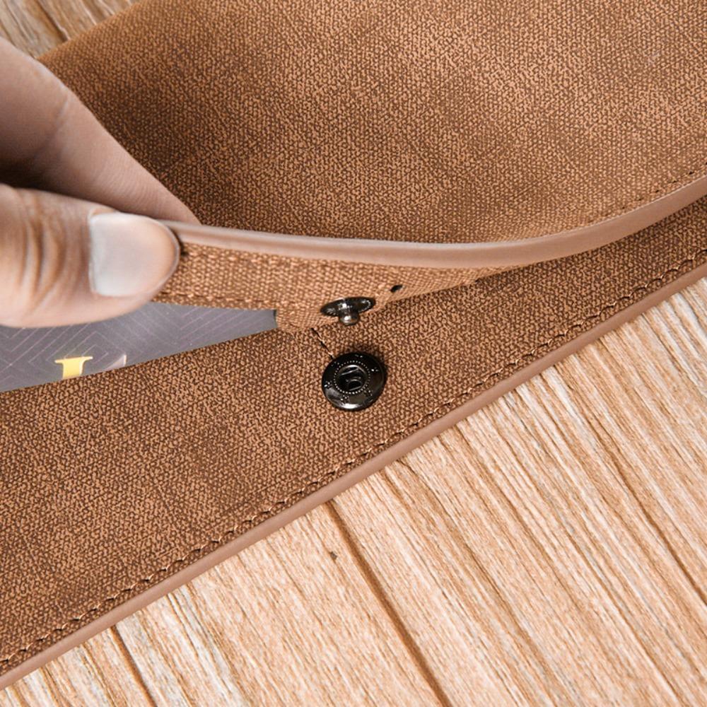 Large Capacity Business Clutch Bag Elegant ID Card Holder Fashion Male Long Zipper Wallet Gift