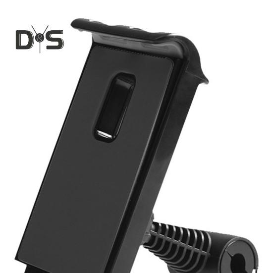 Car Tablet Holder Headrest Mount Anti Slip Silicone Buckle 360 Degree Rotatable Adjustable Universal Auto Seatback Phone Support Bracket Car