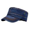 Cotton Washed Military Cap For Men And Women With Sunshade Protection For Outdoor Casual Wear