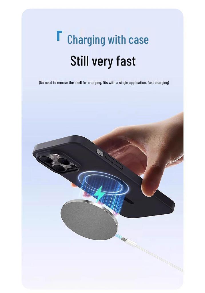 TaowanTong Magnetic Wireless Charger for iPhone 12-17, Low-Temperature Fast Charging