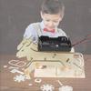 Fifth Grade Student Diy Wooden Electric Running Goat Educational Science Experiment Kit
