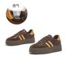 Leather German Training Shoes Women's Shoes 2026 Spring Platform Heightening White Shoes Women's Casual Sports Shoes Women's