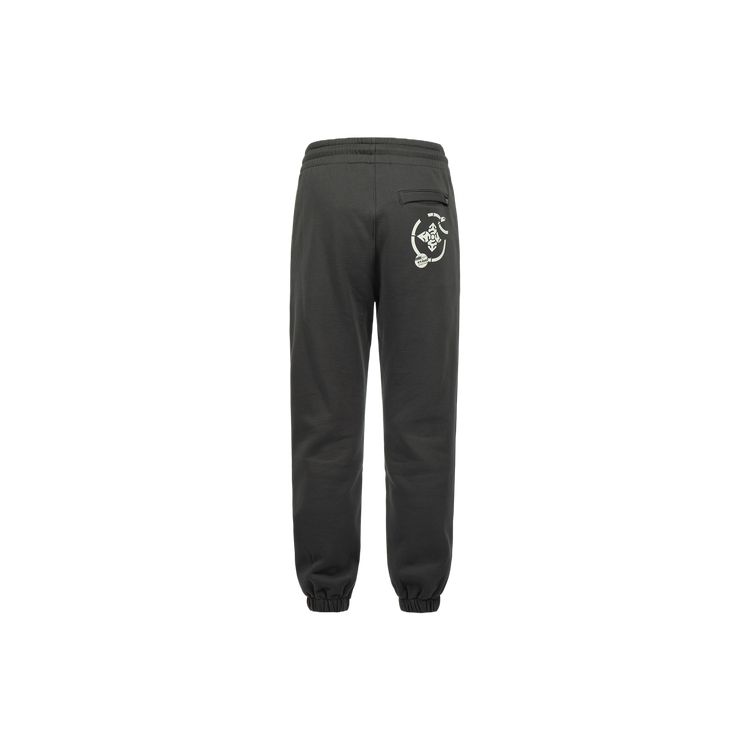 Evisu AW23 Spodnie Długie z Kwiatowym Wzorem Średnio Stanu Męskie Spodnie 2EAGNM3SP5195STFL