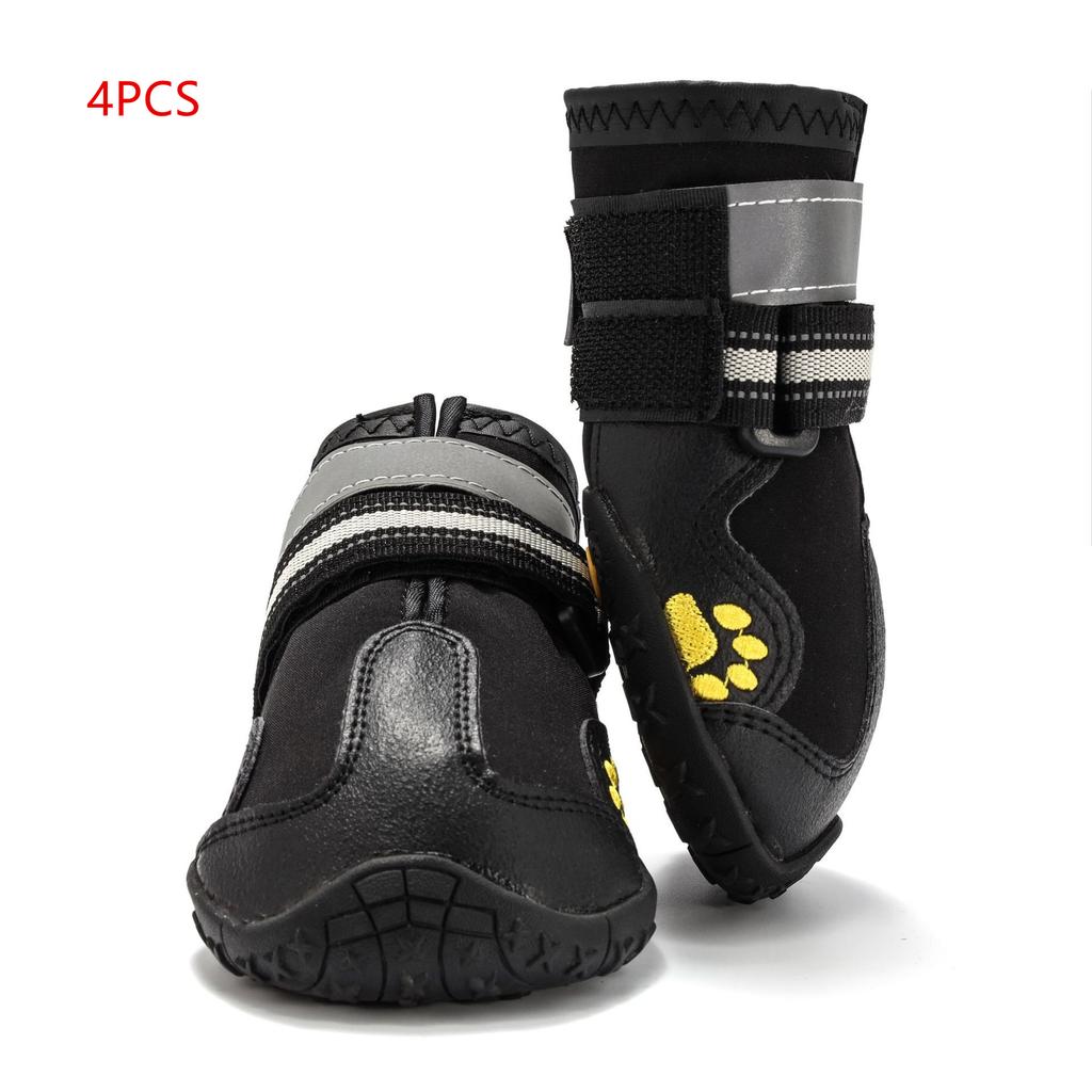 4 Teile/satz Sport Hundeschuhe Für Große Hunde Haustier Outdoor Regenstiefel Rutschfeste Welpen Laufschuhe Waterpoof Stiefel Haustier zubehör