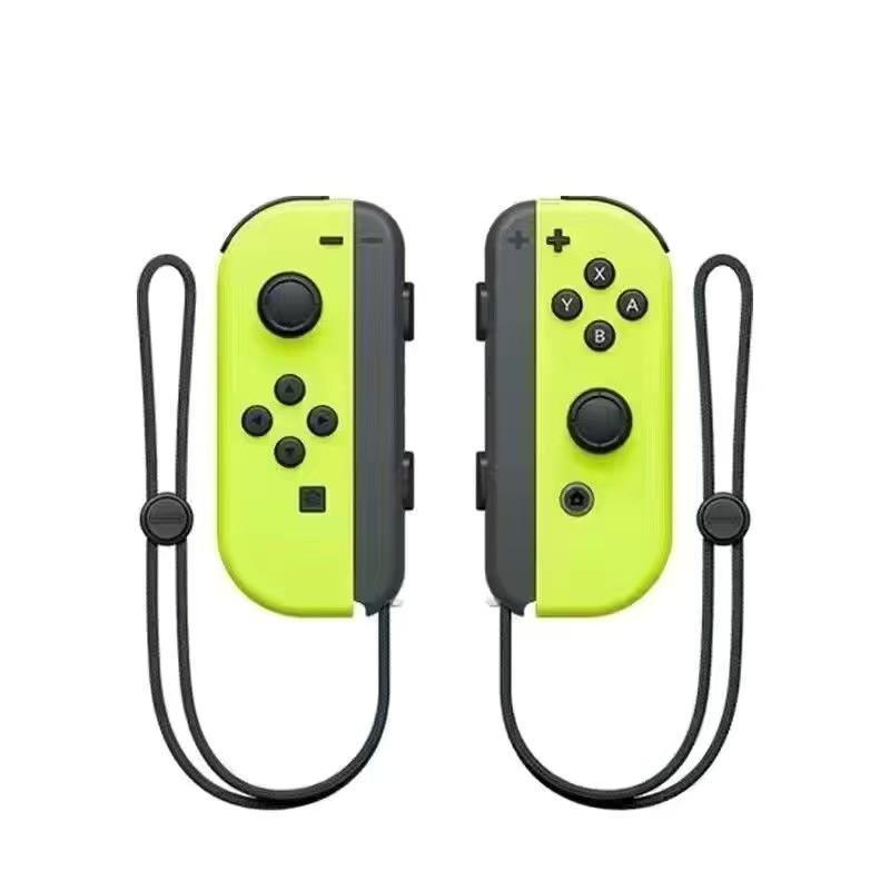 Wireless Bluetooth Joy-Con Controllers with Wake-Up Feature and Wrist Strap, Left and Right Separately for Switch