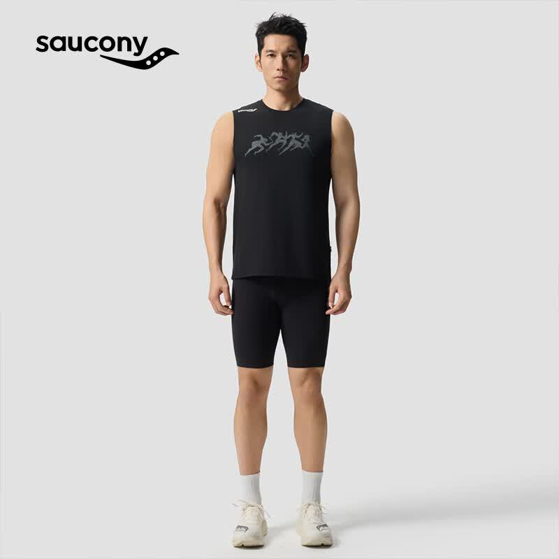 Saucony Men's Merino Wool Running Tank Top