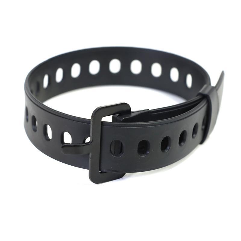 Adjustable Scratch Resistant Rubber Tension Strap Belt Buckle Design Reusable Luggage Bundling Strap for Suitcase Packing