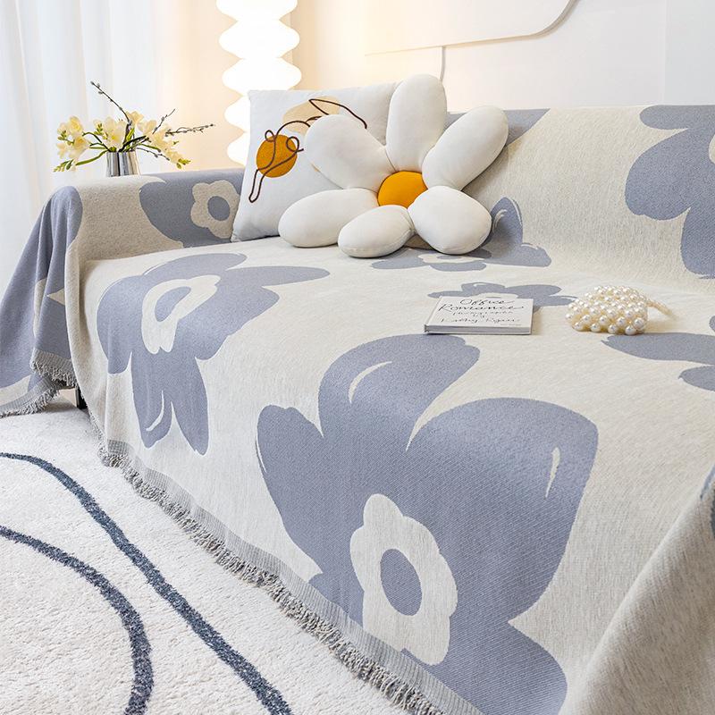 Sofabezug, kratzfest, Sofabezug, Stoff, Ins Style, Bezug, Handtuch, Vollbezug, Stoff, nordisches Sofatuch, All-Inclusive-Universalbezug