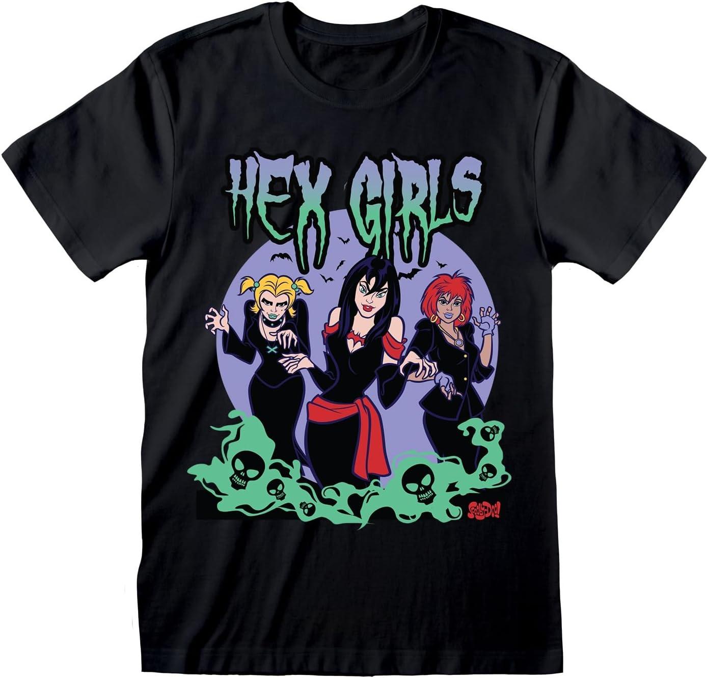 Скуби-Ду Hex Girls Туманная Луна (черный) Футболка (большой) S чёрный