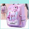 Cute Cartoon Lightweight Oxford Cloth School Backpack For Kids Boys And Girls Grades 1-6