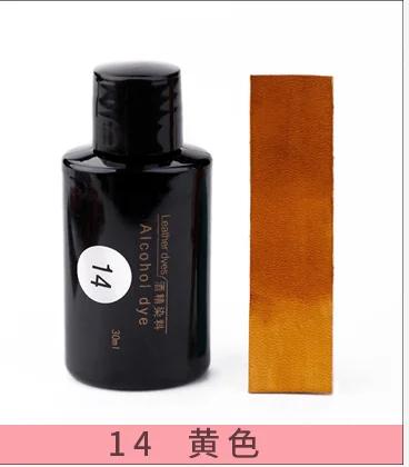30ml/Flasche Lederalkohol-Farbstoff pflanzlich gegerbt DIY-Farbstoff Pigment verdünnbar
